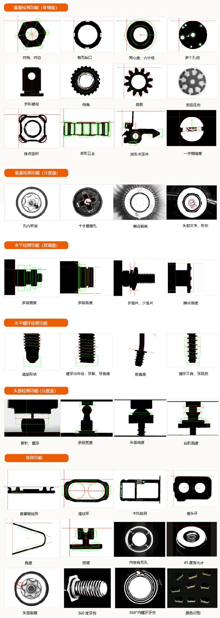 螺母檢測(cè)篩選機(jī)